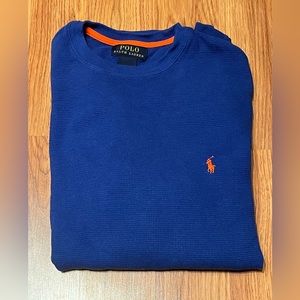 Men’s Ralph Lauren Blue Thermal - Size Large